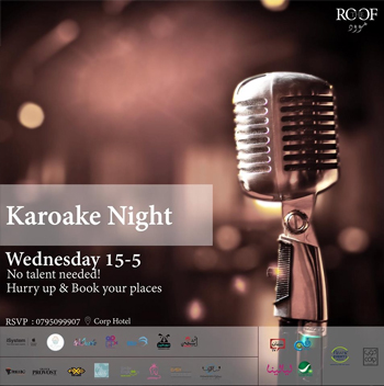 karaoke Night @ The Roof Ramadan Nights